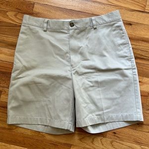 L.L.Bean Classic Fit Khaki Shorts